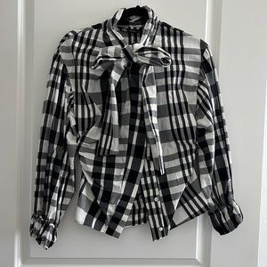 Button up Zara top